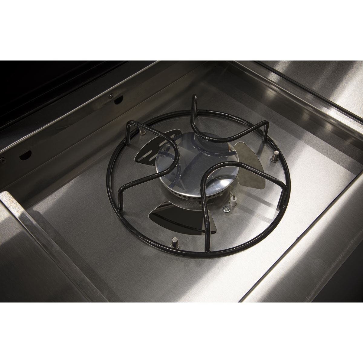 Dellonda 4+1 Burner Deluxe Gas BBQ Grill with Piezo Ignition & Thermometer - Stainless Steel