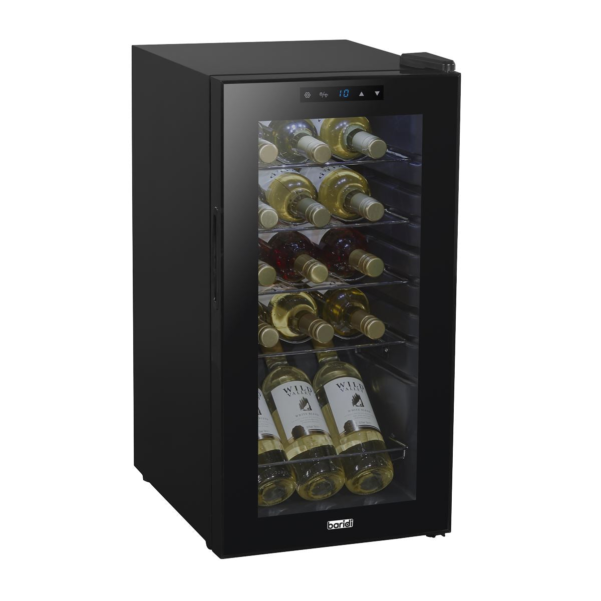 Baridi 15 Bottle Tabletop Wine Fridge & Cooler