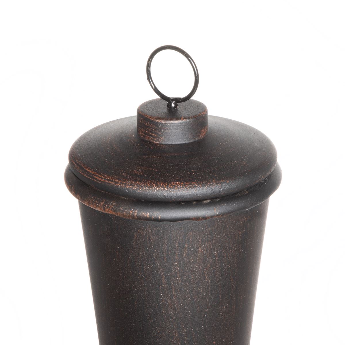 Dellonda Deluxe 360° Chiminea / Fire Pit Outdoor Heater - Antique Bronze Finish