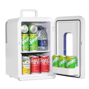 Baridi Mini Fridge/Warmer 15L Capacity 12V/230V - White