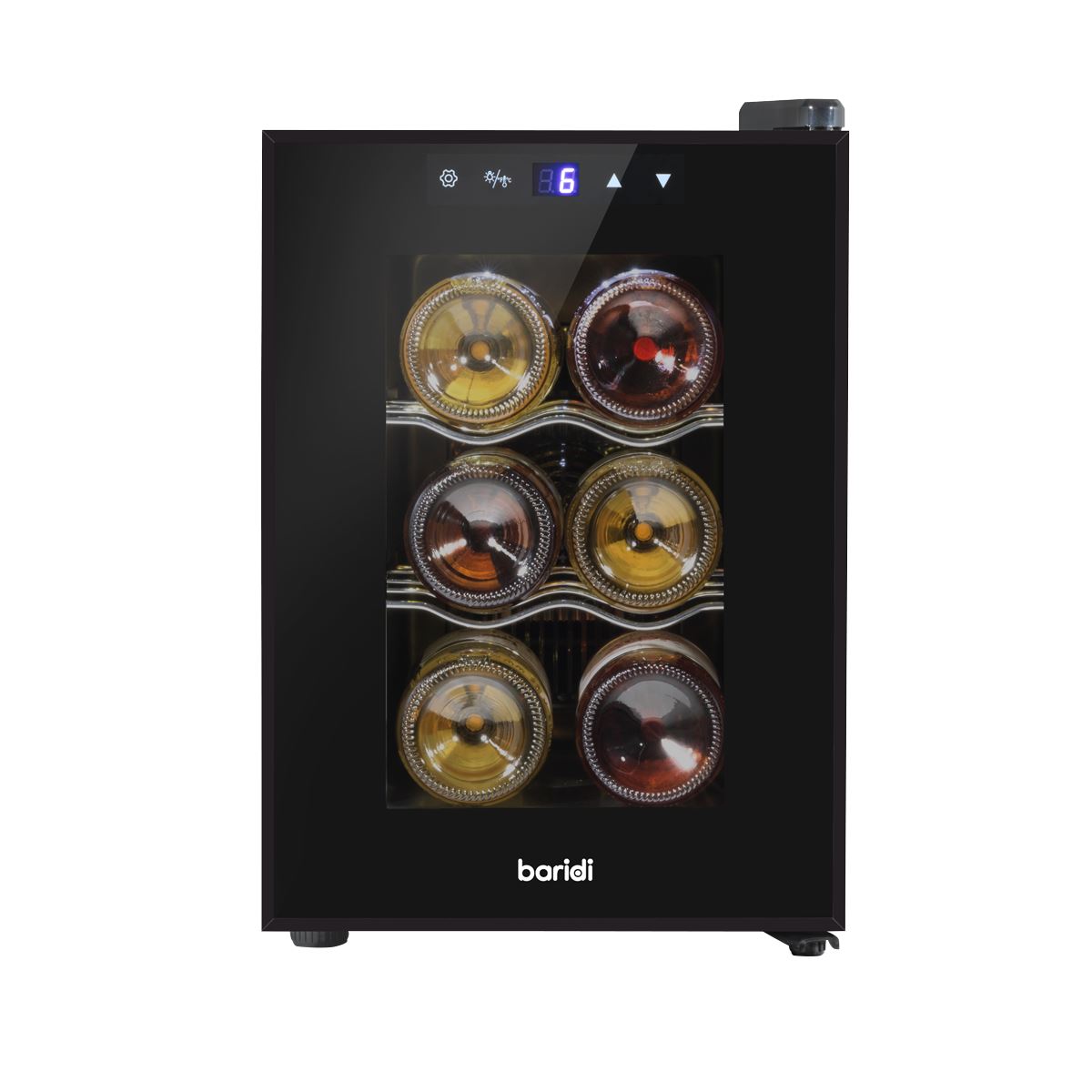 6 Bottle Tabletop Wine Fridge & Cooler