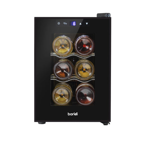 Baridi 6 Bottle Tabletop Wine Fridge & Cooler