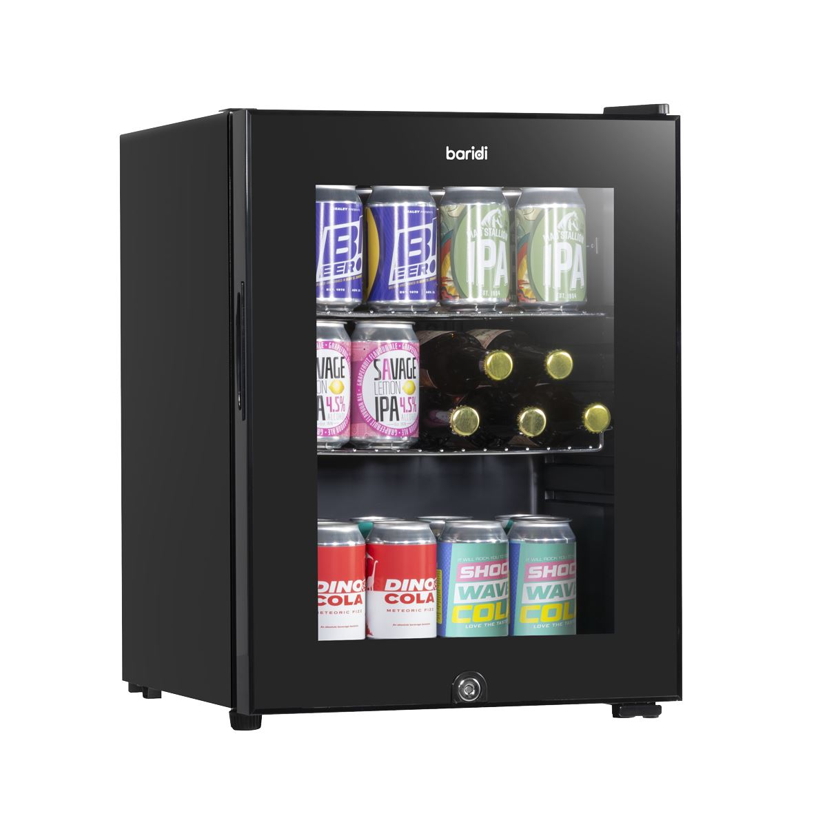 Baridi Mini Drinks Fridge 40L Capacity