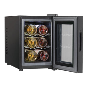 6 Bottle Tabletop Wine Fridge & Cooler
