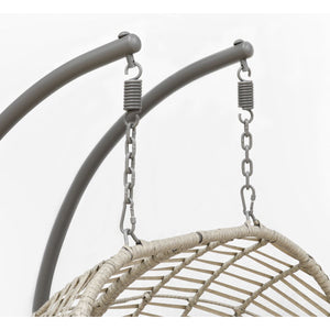 Dellonda Double Swinging Egg Chair with Cushion