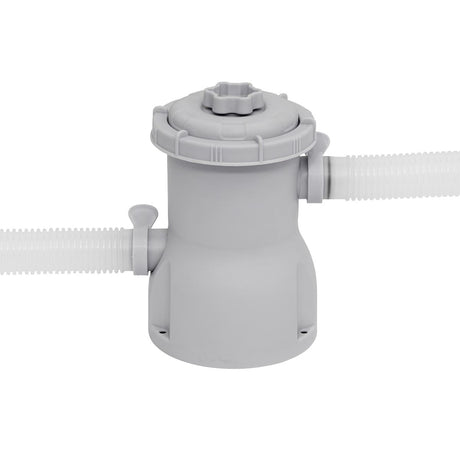Dellonda Steel Frame Round Swimming Pool & Filter Pump 10ft - Blue