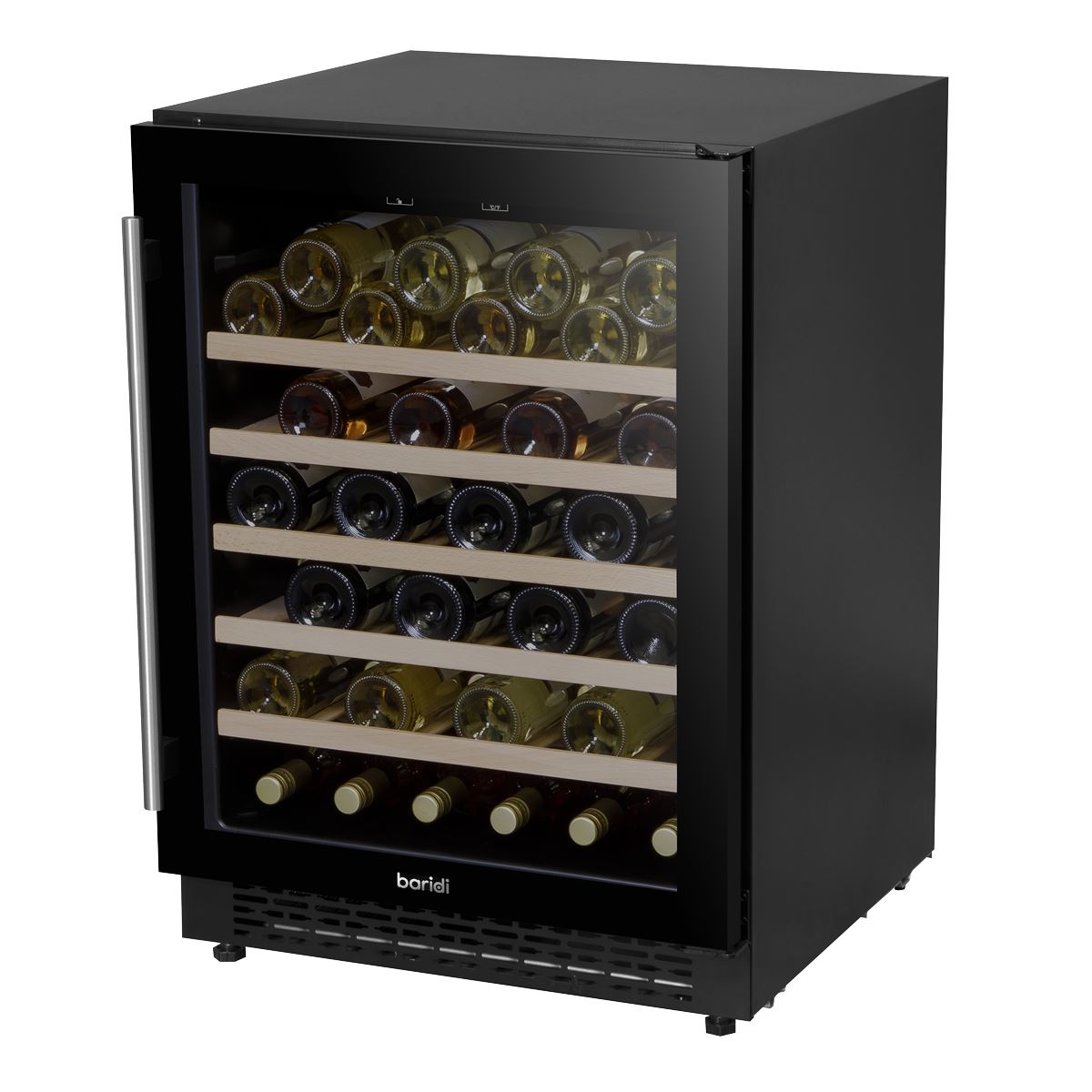 Baridi 54 Bottle Under-Counter/Freestanding Fridge & Cooler 60cm