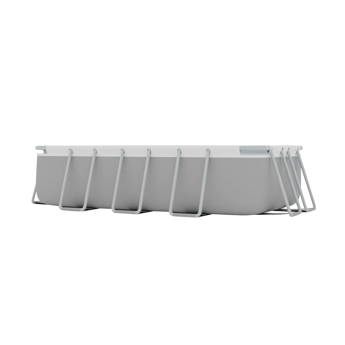 Dellonda Deluxe Steel Frame Swimming Pool with Filter Pump 13ft