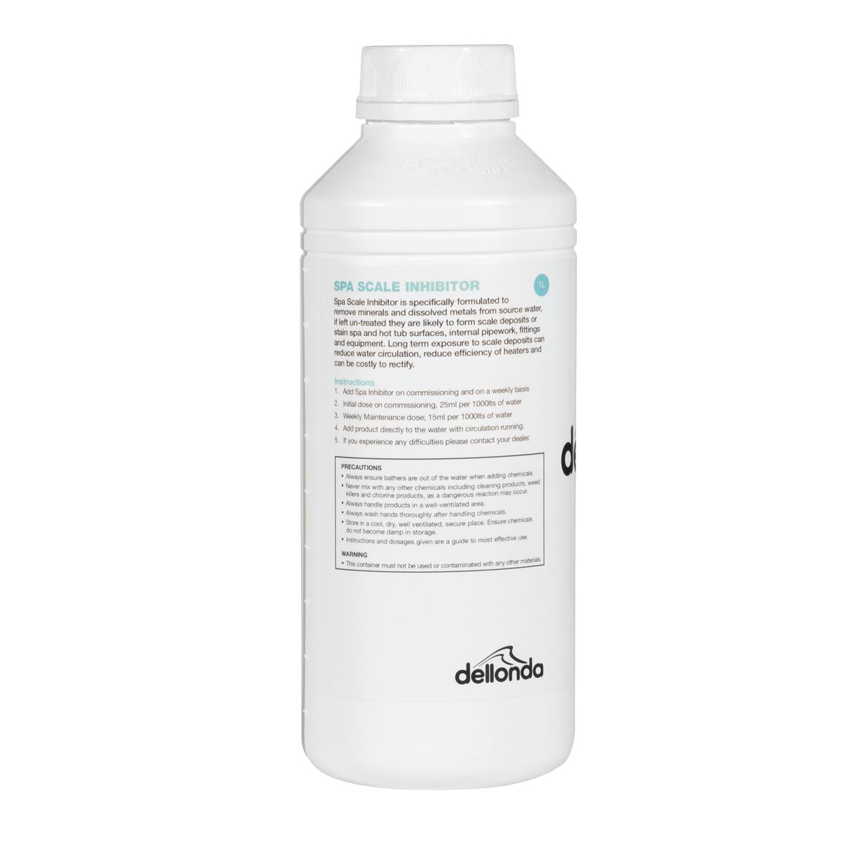Dellonda Hot Tub/Spa Scale Inhibitor 1L