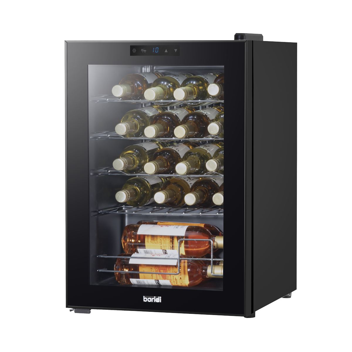 Baridi 20 Bottle Tabletop Wine Fridge & Cooler