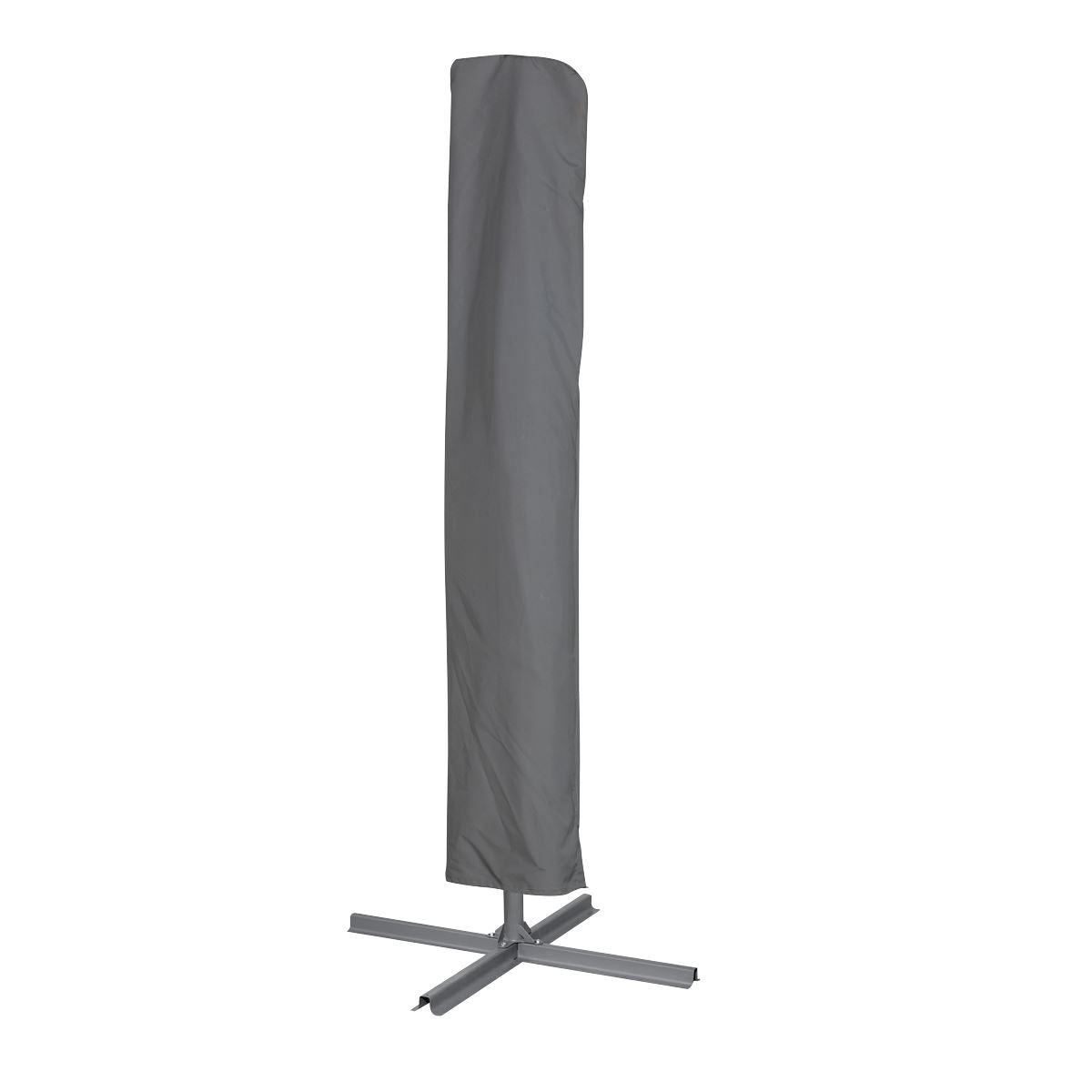 Dellonda Banana Parasol with Cover 3m - Grey