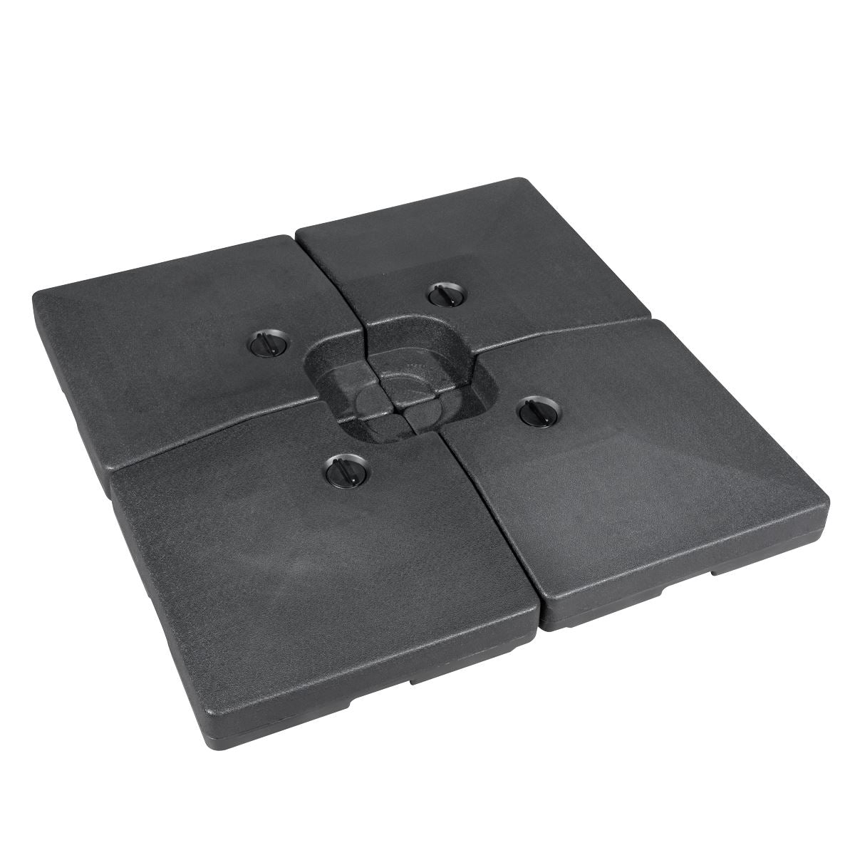 Dellonda Fillable Parasol Base, Water/Sand Fill 92L 4pc