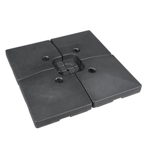 Dellonda Fillable Parasol Base, Water/Sand Fill 92L 4pc