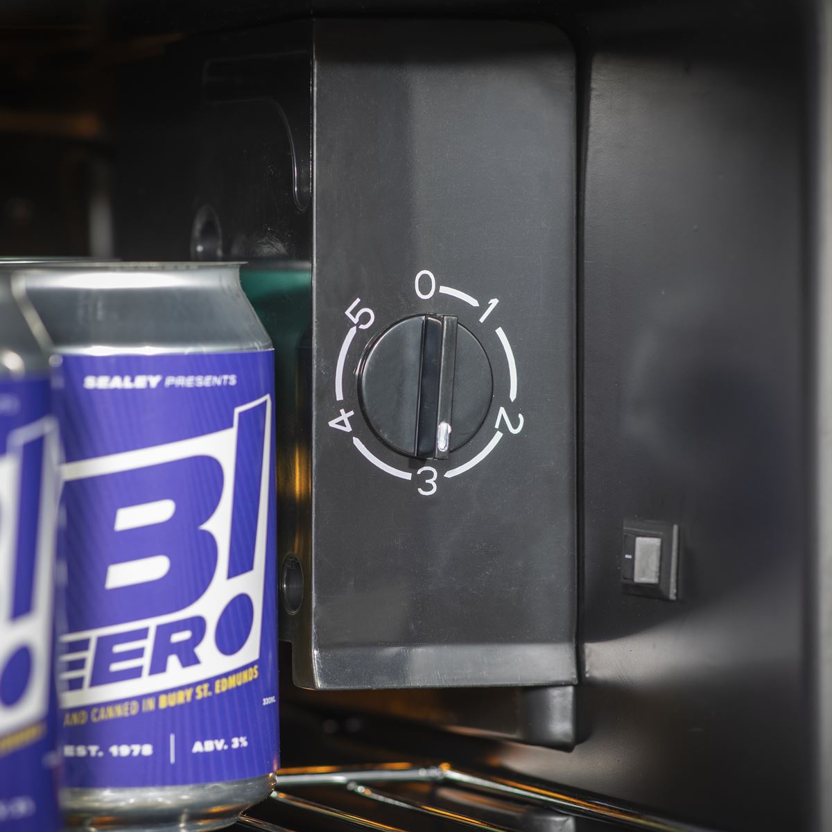 Baridi Wine, Beer & Drinks Fridge 85L Capacity - Stainless Steel