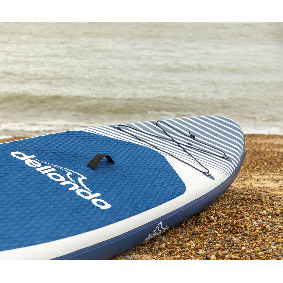 Dellonda Inflatable Stand-Up Paddle Board 10'2" - Dark Blue