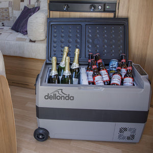 Dellonda Portable Fridge Freezer / Cool Box with LED Display 50L