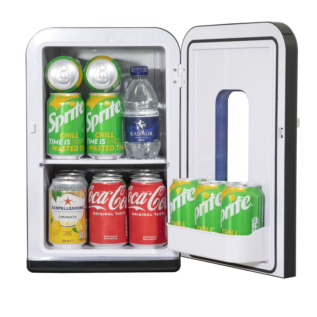 Baridi Mini Fridge/Warmer 15L Capacity 12V/230V - Black