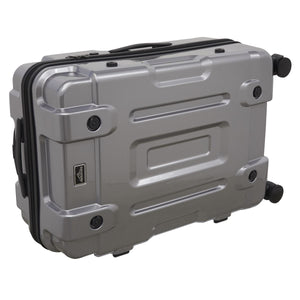 Dellonda Lightweight ABS Luggage Set 3pc - Silver