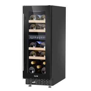 17 Bottle Slim Wine Fridge & Cooler 30cm