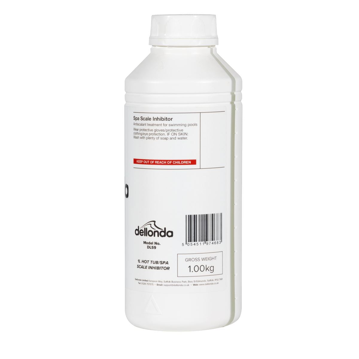 Dellonda Hot Tub/Spa Scale Inhibitor 1L