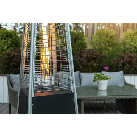 Dellonda Pyramid Gas Outdoor Garden Patio Heater 13kW Commercial & Home Use