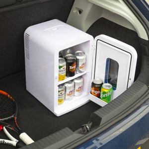 Baridi Mini Fridge/Warmer 15L Capacity 12V/230V - White