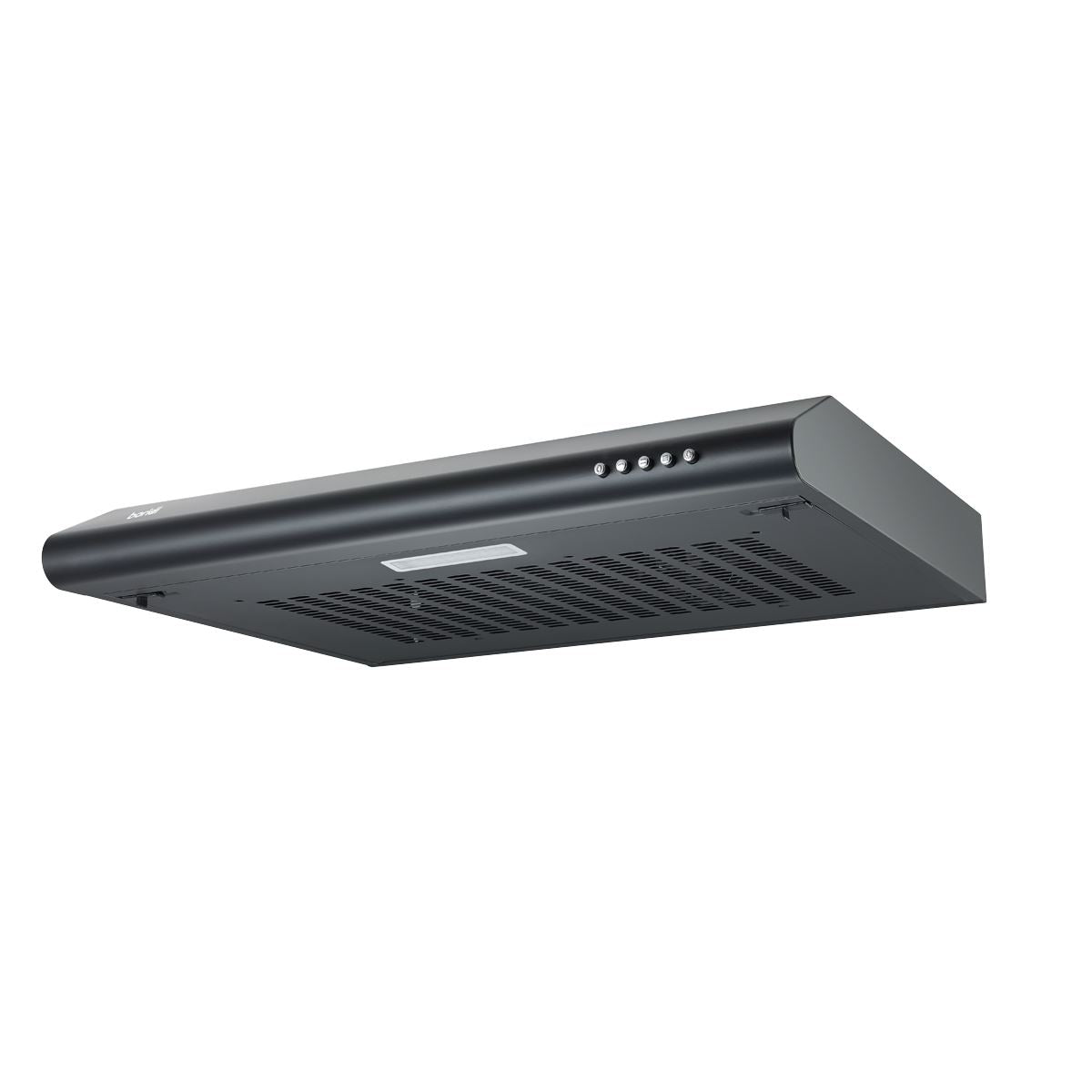 Baridi Visor Cooker Hood Extractor Fan 60cm - Black