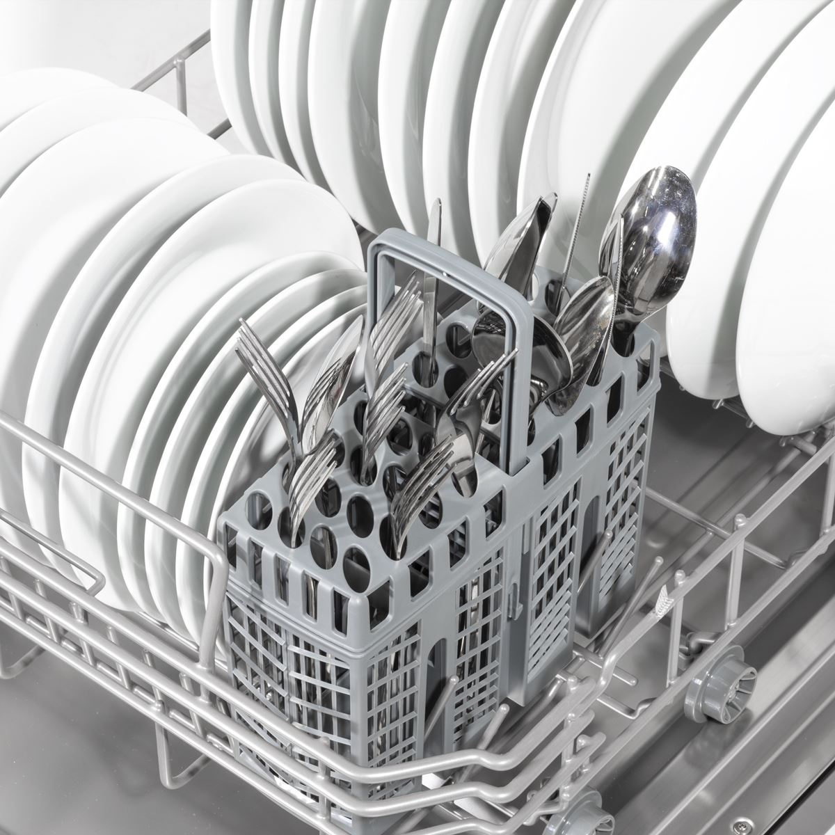 Slimline Freestanding Dishwasher 45cm Wide 10 Place Settings - Black
