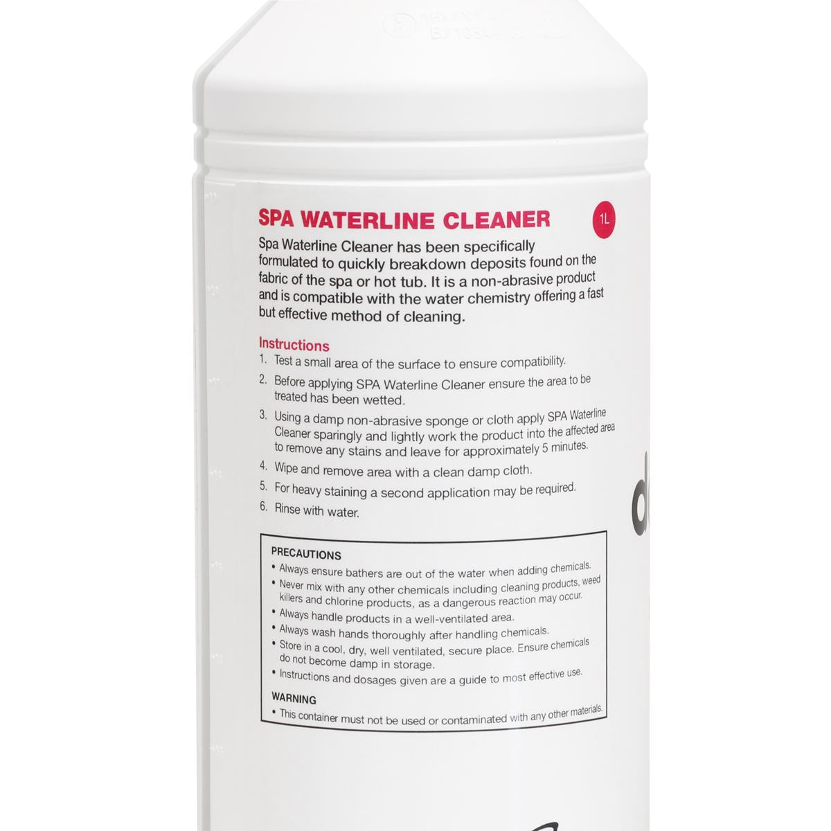 Dellonda Hot Tub/Spa Waterline/Surface Cleaner 1L