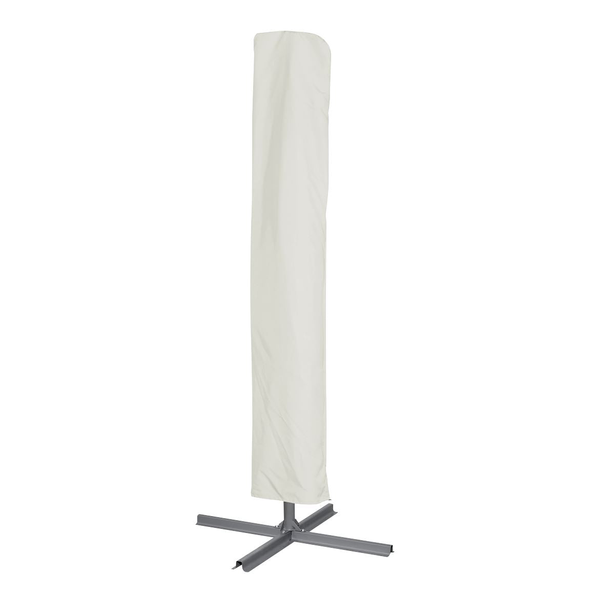 Dellonda Banana Parasol with Cover 3m - Cream