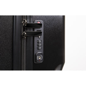Dellonda Lightweight ABS Luggage Set 3pc - Black