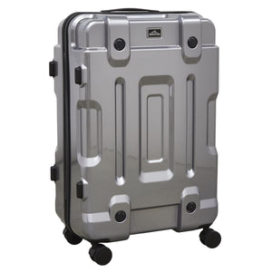 Dellonda Lightweight ABS Luggage Set 3pc - Silver