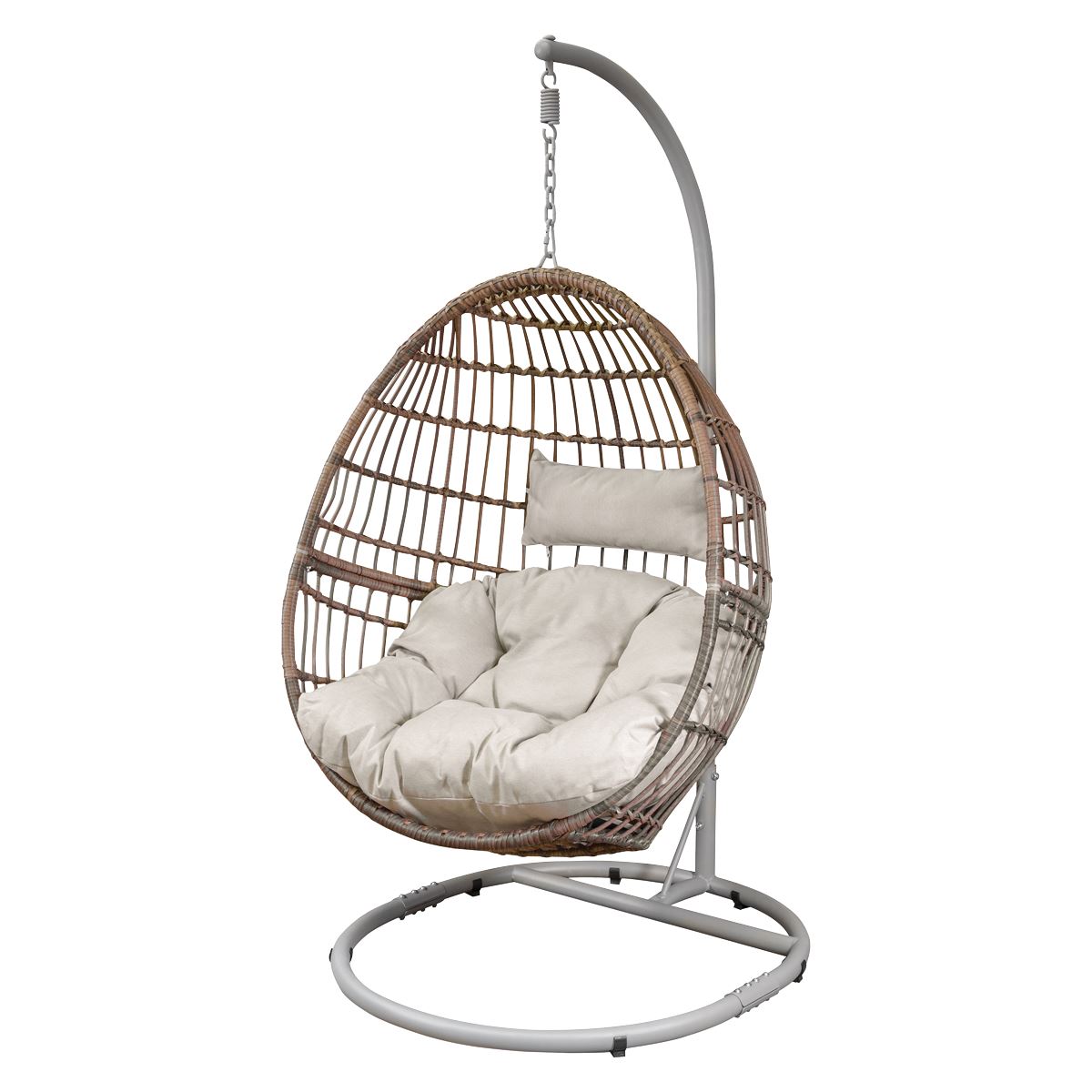 Dellonda Single Swinging Egg Chair with Cushion