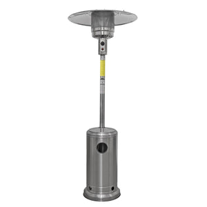 Dellonda Outdoor Garden Gas Patio Heater 13kW Commercial & Domestic Use, Stainless Steel