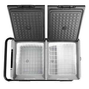 Dellonda Portable Fridge Freezer / Cool Box with LED Display 75L