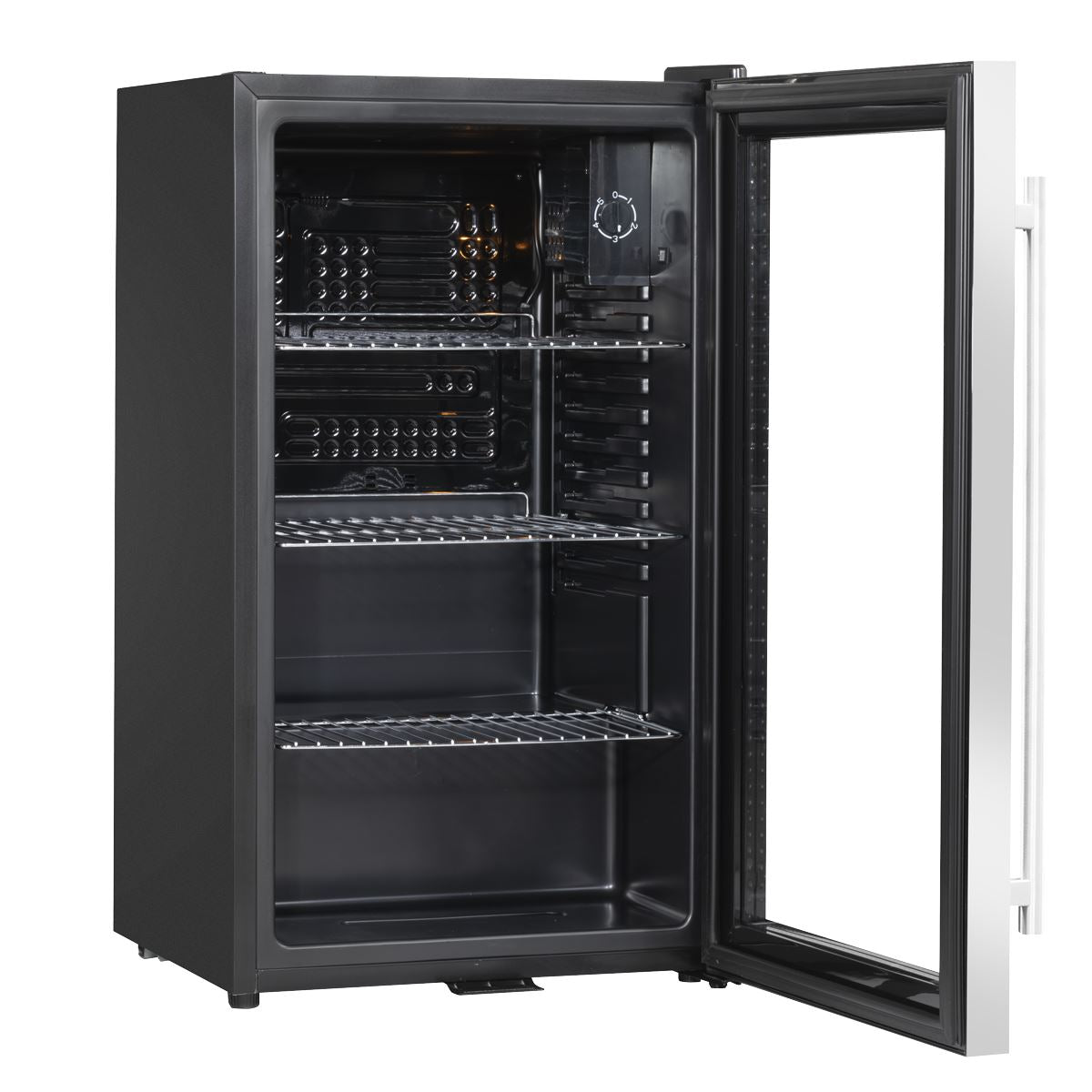 Baridi Wine, Beer & Drinks Fridge 85L Capacity - Stainless Steel