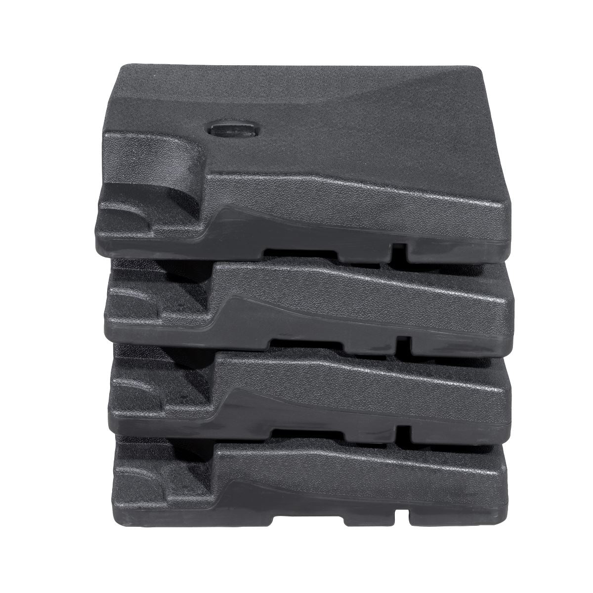 Dellonda Fillable Parasol Base, Water/Sand Fill 92L 4pc