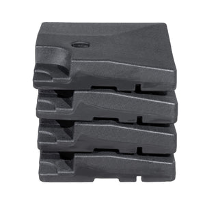 Dellonda Fillable Parasol Base, Water/Sand Fill 92L 4pc
