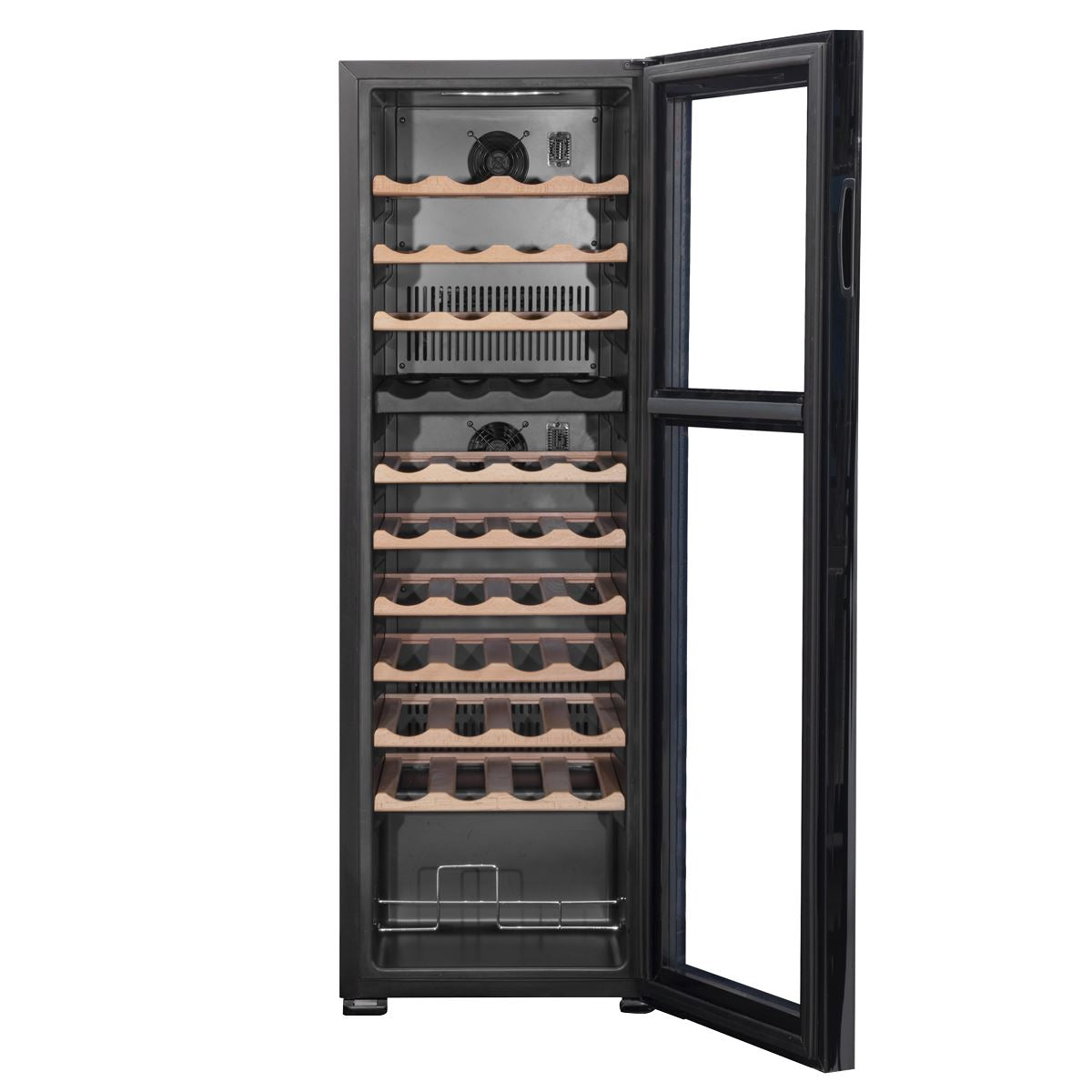 Baridi 44 Bottle Dual Zone Wine Fridge & Cooler