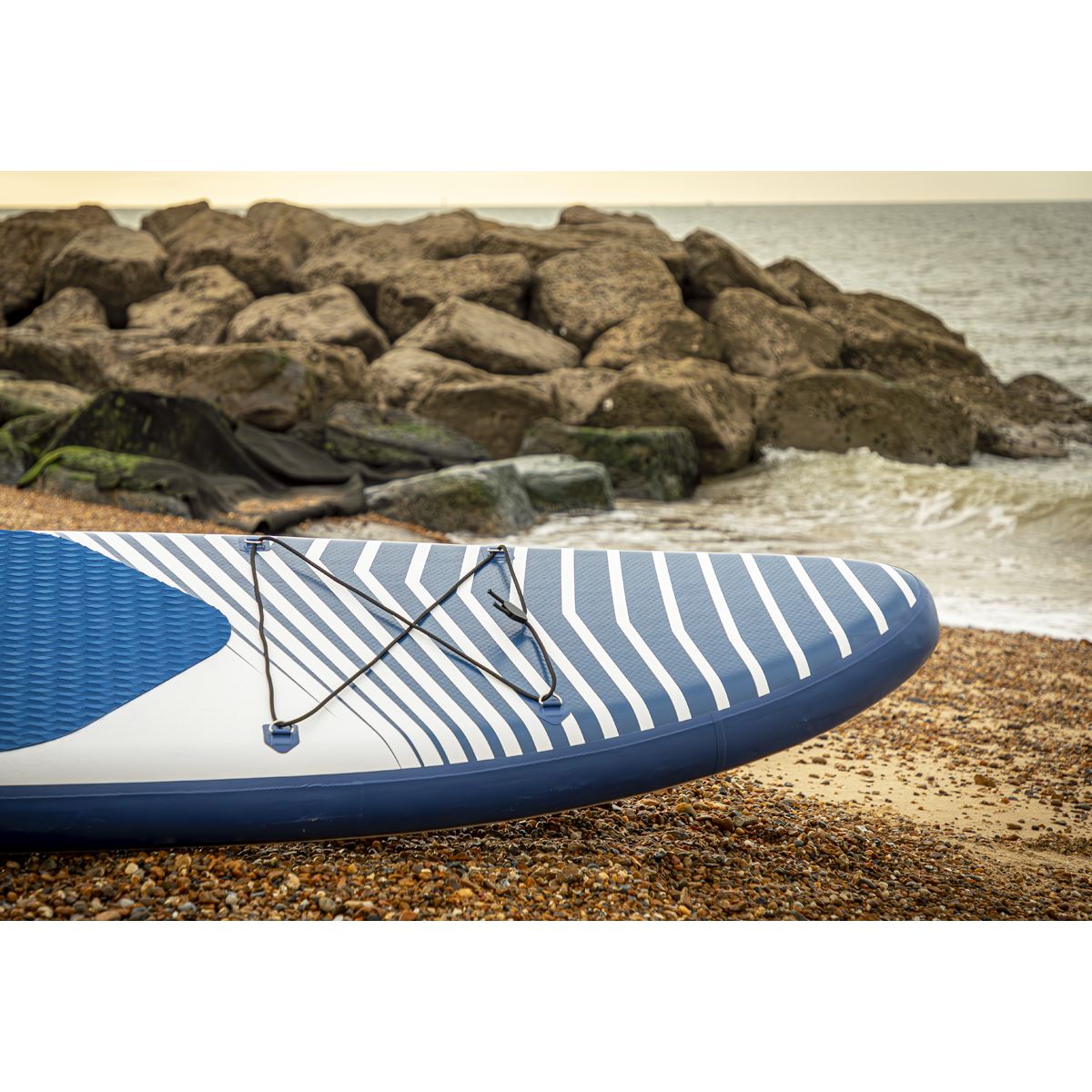 Dellonda Inflatable Stand-Up Paddle Board 10'2" - Dark Blue