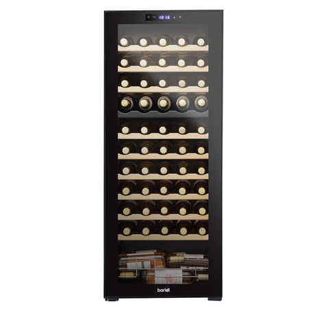 Baridi 55 Bottle Dual Zone Wine Fridge & Cooler