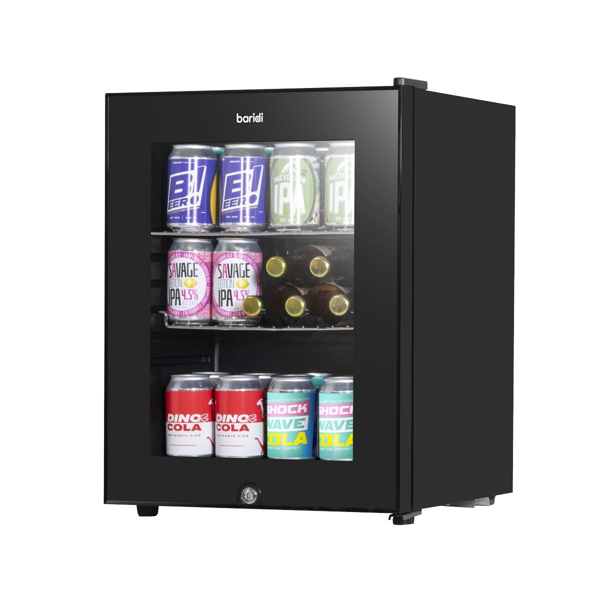 Baridi Mini Drinks Fridge 40L Capacity