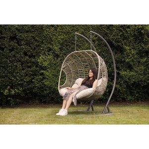 Dellonda Double Swinging Egg Chair with Cushion