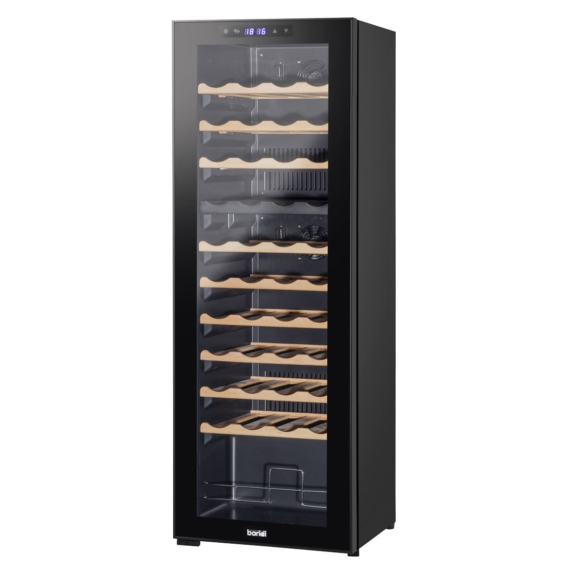 Baridi 44 Bottle Dual Zone Wine Fridge & Cooler