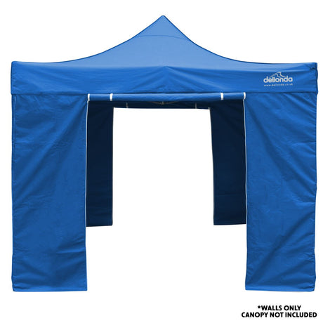 Dellonda Blue Premium Side Walls/Doors/Windows for Gazebo/Marquee, Fits 2 x 2m Models
