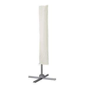Dellonda Cantilever Parasol with 360° Rotation, Tilt & Cover 3m - Cream