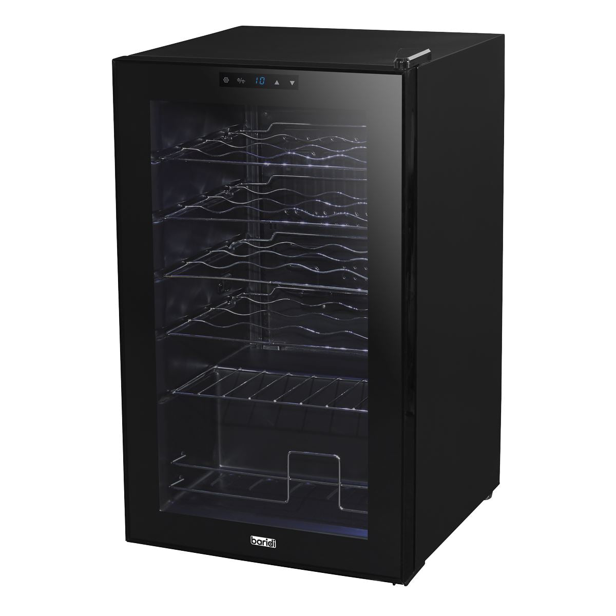 Baridi 24 Bottle Tabletop Wine Fridge & Cooler