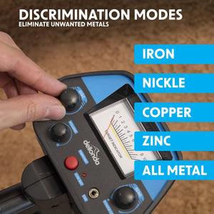 Dellonda Lightweight Metal Detector with High Accuracy Pinpoint Function