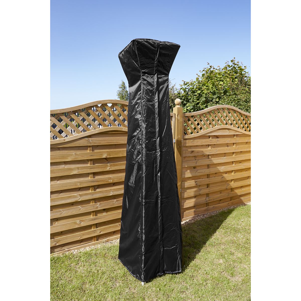 Dellonda Pyramid Gas Tower Patio Heater Water-Resistant Cover 2280 x 470mm, Black