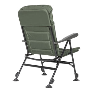 Dellonda Outdoor Portable Reclining Chair with Armrests